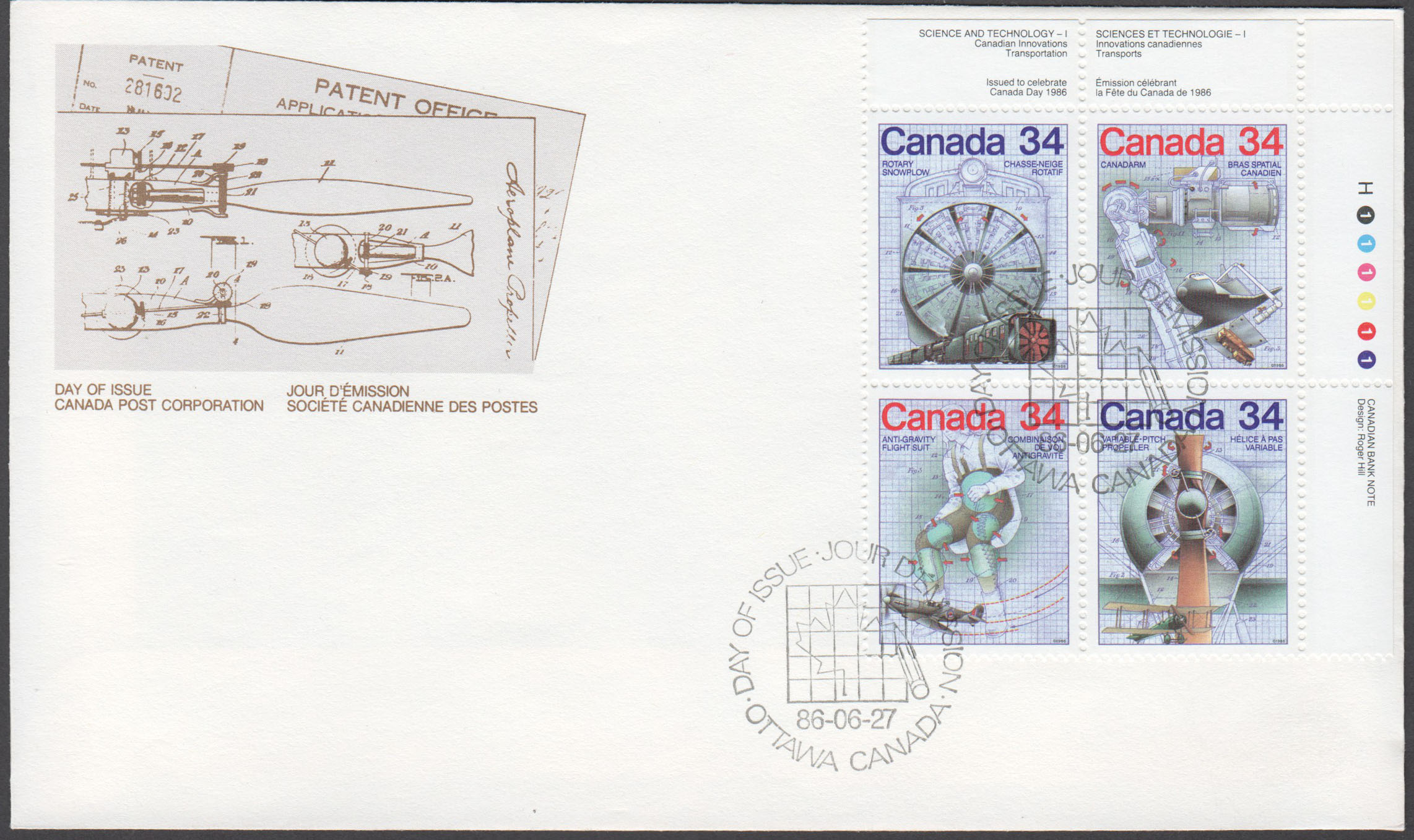 Canada Scott 1102a FDC PB UR - Click Image to Close